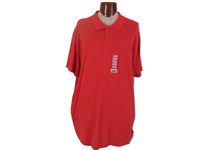 Camisa polo para hombre Red Falls Creek. 3XL. 100% algodón. Manga corta. Ajuste clásico Foto 1 de 4