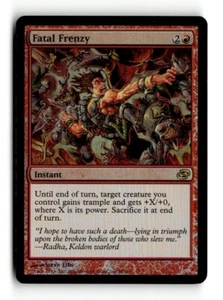 MTG | Fatal Frenzy | Planar Chaos | Foil | Moderately Played | English - Picture 1 of 3