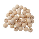 Natural Wooden Unfinished Beads Ball Speacer Beads DIY Jewelry Findings New