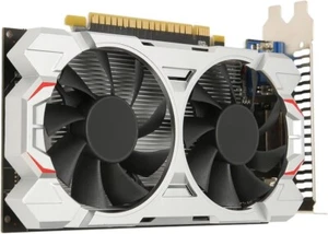 4GB Graphics Card, DDR5 128bit Gaming Graphics Card with Dual Cooling Fan, PCI E - Picture 1 of 10