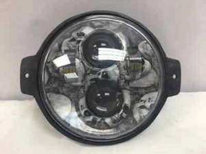 PARA HONDA VTX 1300/1800 C/R/S – 5 3/4′′ PERSONALIZADO CALAVERA CROMO FARO LED 5.75 - Imagen 1 de 1