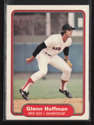 1982 Fleer #296 Glenn Hoffman Excellent - Image 1 of 2