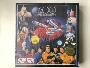Star Trek 600 Piece Jigsaw By FX Schmid 1993 (NEW & SEALED) - Picture 1 of 9
