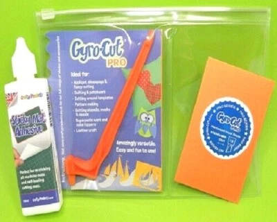CRAFTY PRODUCTS LTD Genuine GYRO-CUT PRO Starter Kit for paper, card, etc.