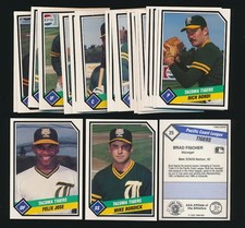 1989 CMC Tacoma Tigers -Set (25) -MIKE BORDICK, FELIX JOSE, BLANKENSHIP