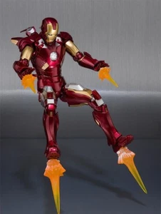 S.H.Figuarts Marvel Avengers IRON MAN MARK 7 Action Figure BANDAI NEW from Japan - Picture 1 of 8