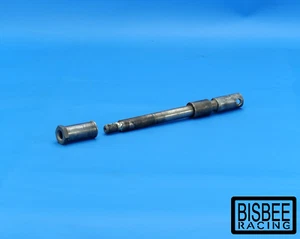 KAWASAKI OEM 69-80 KZ1000 EJE DELANTERO 15MM CABLE RADIOS RUEDA H1 KZ750 KZ650 - Imagen 1 de 4