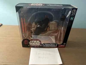 SDCC 2024 NO 2025 HASBRO Star Wars: The Black Series Darth Maul & Sith Speeder - Imagen 1 de 10