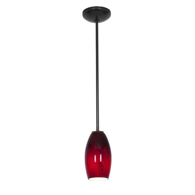 Access Lighting Merlot - Glass Pendant - Rod - Oil Rubbed Oil Rubbed Bronze - Image 1 of 4