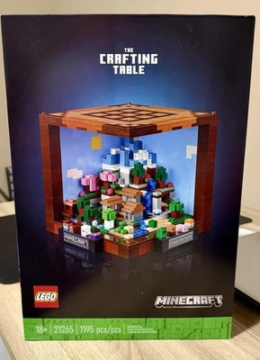 LEGO Minecraft La Mesa de Artesanía Coleccionable Videojuego Juego de Construcción 21265 Foto 1 de 4