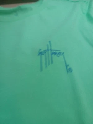 Guy Harvey Womans Mint Green Shortsleeve Tee Sz M - Image 1 of 4