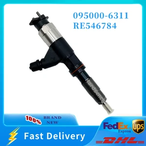 Diesel Injector 095000-6311 RE546784 Common Rail Fuel Injector for John Deere - Picture 1 of 6