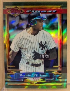 1994 Topps Finest REFRACTOR #279 Bernie Williams Yankees RARE ICONIC PARALLEL - Bild 1 von 2