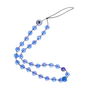 Łańcuszek na telefon komórkowy Koraliki Charm Bransoletka Pasek Smartphone Straps - Zdjęcie 1 z 12