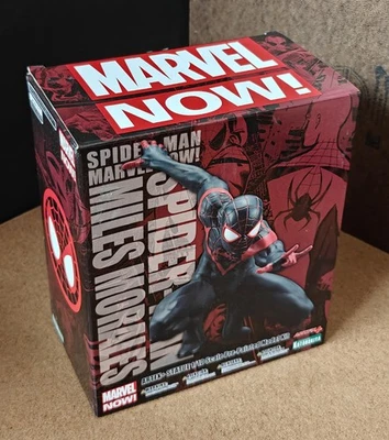 Spider-Man Marvel ¡AHORA! Spider-Man Miles Morales Artfx+ Kotobukiya escala 1/10 Foto 1 de 4