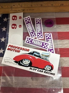 1/24 SCAL SLOT CAR diverse Aufkleber - Bild 1 von 4