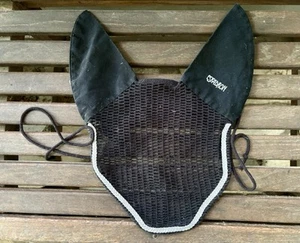 Eskadron Fliegenohren, Fliegenhaube Für Pferde, WB, Schwarz/ Gold , Nr.9 - Bild 1 von 2