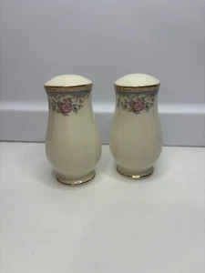 Lenox SOUTHERN Vista Salt & Pepper Set w/Stoppers Vintage Discontinued USA - Picture 1 of 7