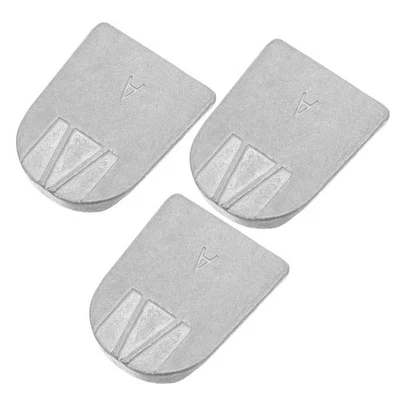  3 Pcs Pezzo Di Ferro Per Staffa Specchietto Retrovisore Supporto - Immagine 1 di 4