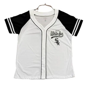 MLB Genuine Merchandise Chicago White Sox Jersey Campus Life Womens L - Picture 1 of 7