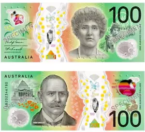 RARO billete de 100 dólares de la generación australiana 2020 🙂 Lote lanzado temprano - Imagen 1 de 7