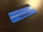 5" Blue Squeegee With Felt Edge Vinyl Car Vehicle Wrapping Application Tool
