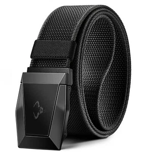 Tactical Belt for Men Men Stretch Nylon Web Gift Belt 1.5"-Hiking Rigger Mili... - Picture 1 of 9
