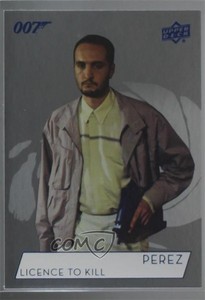 2019 Upper Deck James Bond Collection Silver Foil Alejandro Bracho as Perez w6l