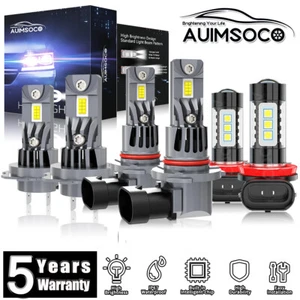 For Mazda 6 2011-2013 LED Headlight Combo 6x Kit High Low Beam Fog Light Bulbs - Picture 1 of 24