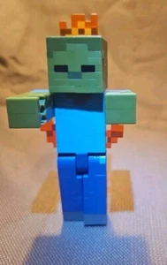 2016 MATTEL MINECRAFT ZOMBIE 5" ACTION FIGURE - Picture 1 of 6