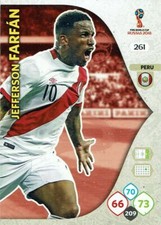 2018 Panini Adrenalyn XL World Cup Russia World Cup No. 261 Jefferson Farfan