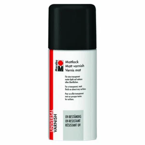 (1L = 51,93 EUR) Farbloses Mattlack-Spray Marabu 150ml wetterfeste Fixierung - Bild 1 von 3