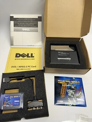 VINTAGE NOS NEU Dell Margi DVD-to-Go DVD/MPEG-2 PCMCIA PC-Karte Made in Japan - Bild 1 von 4