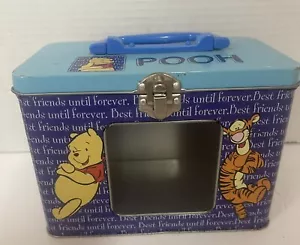Disney Classic Pooh Trinket Jewelry Keepsake Box Pail Friends - Picture 1 of 4