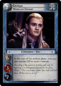Legolas, Woodland Emissary (F) (11RF3) LOTR Decipher Herr der Ringe TCG - Bild 1 von 1