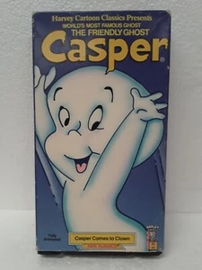 Casper The Friendly Ghost -4 Episode VHS 1988 Rare~Tested - Picture 1 of 3