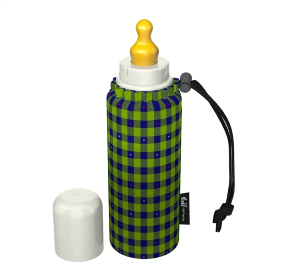 Emil Babytrinkflasche Babyflasche Glasflasche  Milchflasche BIO-Karo 250 ml - Bild 1 von 1