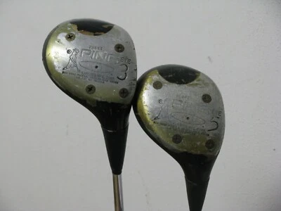 Ping Eye Wood Set: 3 & 5 Woods Stiff Flex Ping Steel Very Nice!! - Image 1 of 4