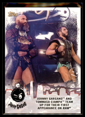 2020 Topps NXT WWE Wrestling Johnny Gargano Tribute #JG-17 Johnny Gargano and - Image 1 of 2