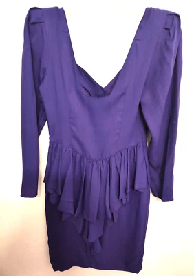 Vestido Peplum de fiesta para mujer Jonathan Martin marca talla 3-4 Foto 1 de 2