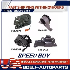 Engine Motor and Trans Mount Set W/ SENSORS for 2007-2008 Nissan Maxima - Picture 1 of 6