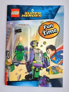 NEW LEGO DC SUPERHEROES FUN TIME BOOK WITH EXCLUSIVE LEX LUTHOR MINIFIGURE NEW - Picture 1 of 4