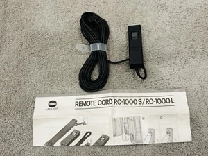 Official Minolta Remote Cord RC-1000S for 5000/7000/9000 & Dynax Cameras - Picture 1 of 5