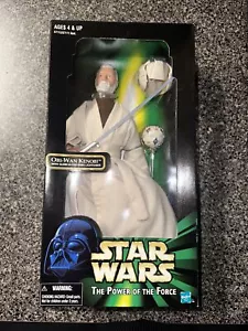 Star Wars Power of The Force Obi-Wan Kenobi 12 Inch Figure New Sealed 1998 - Picture 1 of 5