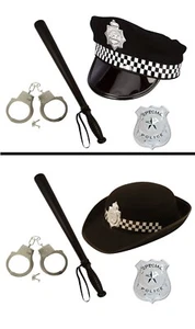 POLICEMAN COSTUME WOMEN POLICE INSTANT KIT HEN NIGHT STAG DO COSPLAY FANCY DRESS - Picture 1 of 5