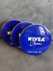 Nivea Creme (Cream) Blue Tins 1 Oz Each - Lot Of 3 - Brand New