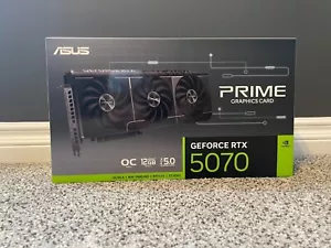 ASUS Prime GeForce RTX 5070 12GB GDDR7 Graphics Card NVIDIA ✅IN HAND✅ NEW SEALED - Picture 1 of 18