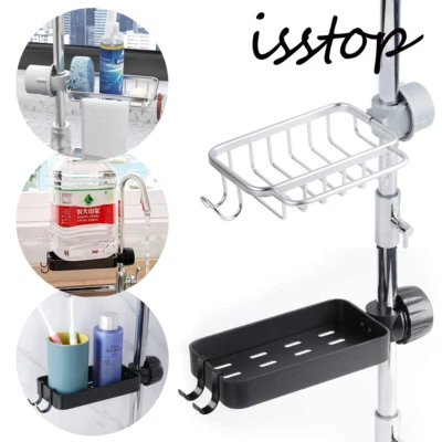 Hanging Faucet Drain Rack Sponge Holder Over Faucet Kitchen Sink Caddy Organizer