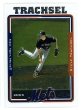 2005 Topps Chrome Steve Trachsel New York Mets #119