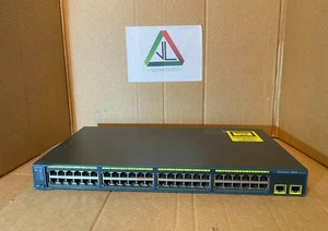 Cisco 2960-48TT-L with IOS 15 No Brackets Cisco WS-C2960-48TT-L Switch (Inc VAT) - Picture 1 of 7